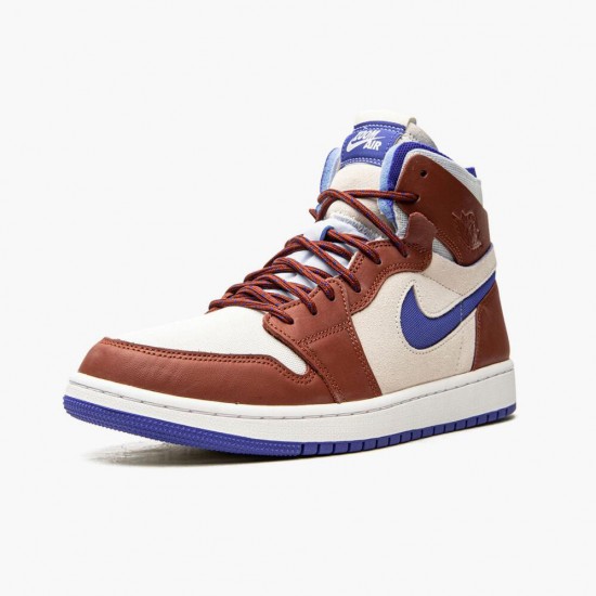 Air Jordan 1 Zoom CMFT Team Red Team Red/Sail-Hyper Royal CT0979-104