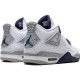 Air Jordan 4 Midnight Navy White/Midnight Navy/Light Smoke Grey-Fire Red DH6927-140