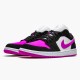 DC0774-005 Jordan 1 Low Black Cactus Flower Jordan Scarpe Donna/Uomo