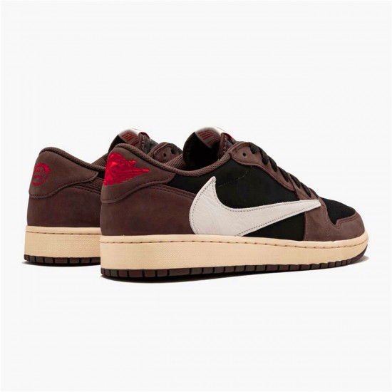 CQ4277-001 Jordan 1 Retro Low OG SP Travis Scott Jordan Scarpe Donna/Uomo