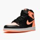 555088-081 Jordan 1 Retro High Black Crimson Tint Jordan Scarpe Donna/Uomo