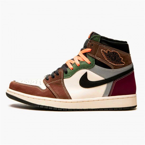 DH3097-001 Jordan 1 Retro High OG Hand Crafted Jordan Scarpe Donna/Uomo