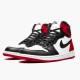 CD0461-016 Jordan 1 Retro High Satin Black Toe Jordan Scarpe Donna/Uomo