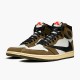 CD4487-100 Jordan 1 Retro High Travis Scott Jordan Scarpe Donna/Uomo