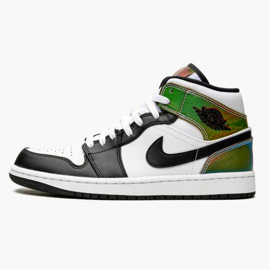 DM7802-100 Jordan 1 Mid Heat Reactive Jordan Scarpe Donna/Uomo