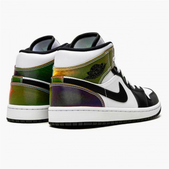 DM7802-100 Jordan 1 Mid Heat Reactive Jordan Scarpe Donna/Uomo