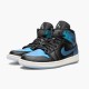 BQ6472-009 Jordan 1 Mid Iridescent Black Jordan Scarpe Donna/Uomo