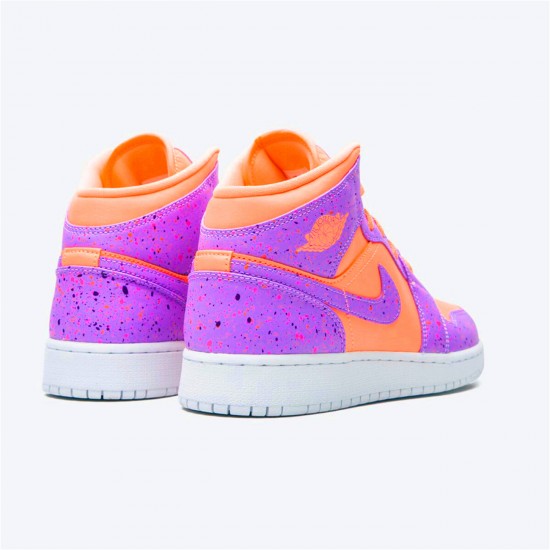 AV5174-800 Jordan 1 Mid SE GS Atomic Pulse Jordan Scarpe Donna/Uomo