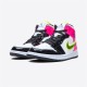 CZ9834-100 Jordan 1 Mid White Black Cyber Pink Jordan Scarpe Donna/Uomo