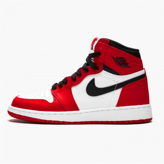 575441-101 Jordan 1 Retro Chicago (2015) Jordan Scarpe Donna/Uomo