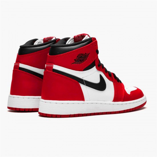 575441-101 Jordan 1 Retro Chicago (2015) Jordan Scarpe Donna/Uomo