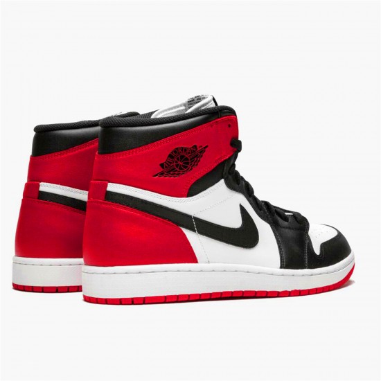 555088-184 Jordan 1 Retro Black Toe (2013) Jordan Scarpe Uomo