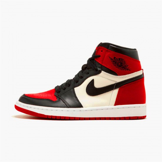 555088-610 Jordan 1 Retro High Bred Toe Jordan Scarpe Donna/Uomo