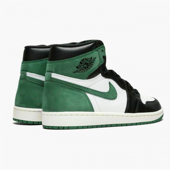 555088-135 Jordan 1 Retro High Clay Green Jordan Scarpe Donna/Uomo