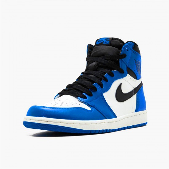 555088-403 Jordan 1 Retro High Game Royal Jordan Scarpe Uomo