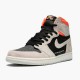 555088-018 Jordan 1 Retro High Neutral Grey Hyper Crimson Jordan Scarpe Donna/Uomo