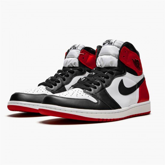 555088-125 Jordan 1 Retro Black Toe (2016) Jordan Scarpe Uomo