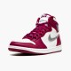 555088-611 Jordan 1 Retro High OG Bordeaux Jordan Scarpe Donna/Uomo