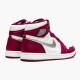 555088-611 Jordan 1 Retro High OG Bordeaux Jordan Scarpe Donna/Uomo