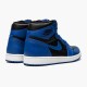 555088-404 Jordan 1 Retro High OG Dark Marina Blue Jordan Scarpe Donna/Uomo