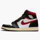 555088-061 Jordan 1 Retro High Black Gym Red Jordan Scarpe Donna/Uomo