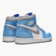 555088-402 Jordan 1 Retro High OG Hyper Royal Jordan Scarpe Donna/Uomo