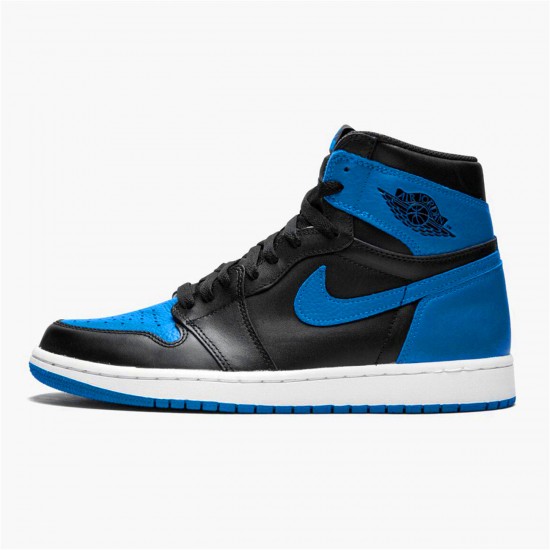 555088-007 Jordan 1 Retro Royal (2017) Jordan Scarpe Donna/Uomo