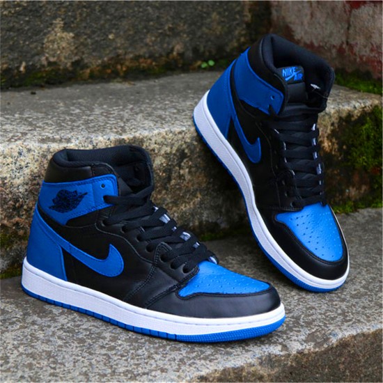 555088-007 Jordan 1 Retro Royal (2017) Jordan Scarpe Donna/Uomo