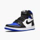 555088-041 Jordan 1 Retro High Royal Toe Jordan Scarpe Donna/Uomo