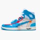 AQ0818-148 Jordan 1 Retro High Off-White University Blue Jordan Scarpe Donna/Uomo