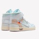 AQ0818-100 Jordan 1 Retro High Off-White White Jordan Scarpe Uomo