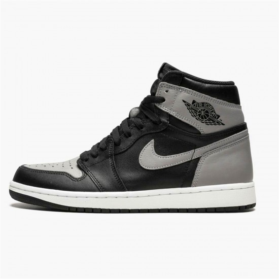 555088-013 Jordan 1 Retro High Shadow (2018) Jordan Scarpe Uomo