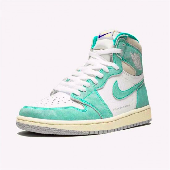 555088-311 Jordan 1 Retro High Turbo Green Jordan Scarpe Donna/Uomo