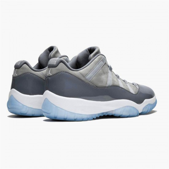 528895-003 Jordan 11 Retro Low Cool Grey Jordan Scarpe Donna/Uomo