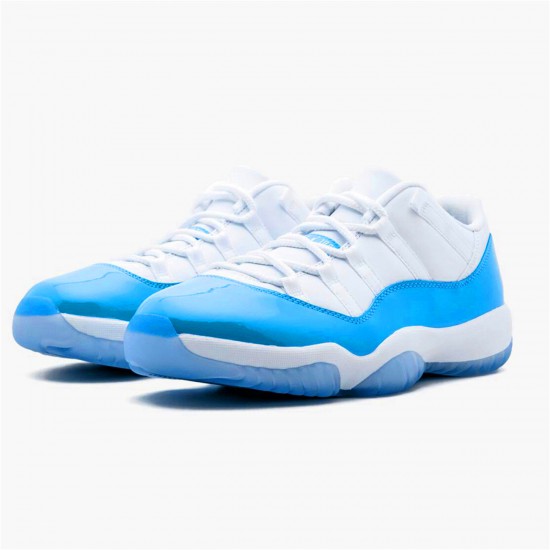 528895-106 Jordan 11 Retro Low University Blue (2017) Jordan Scarpe Donna/Uomo