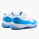 528895-106 Jordan 11 Retro Low University Blue (2017) Jordan Scarpe Donna/Uomo