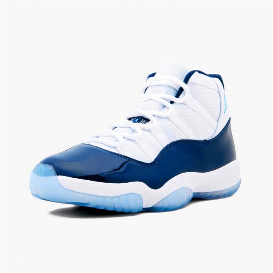 378037-123 Jordan 11 Retro UNC Win Like 82 Jordan Scarpe Uomo