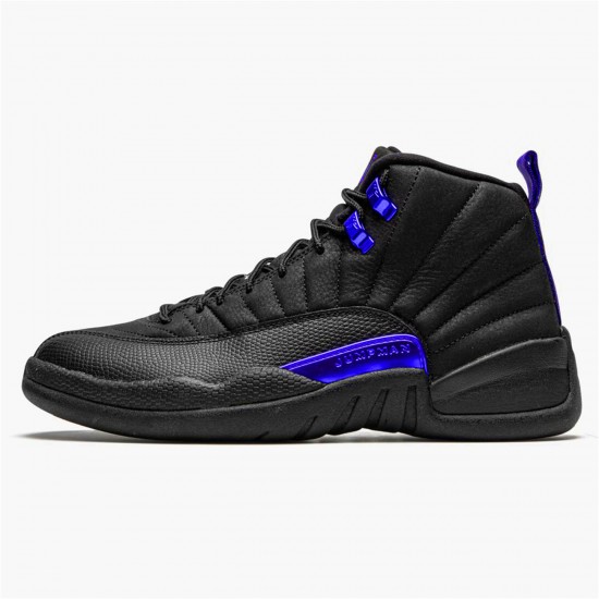 CT8013-005 Jordan 12 Retro Black Dark Concord Jordan Scarpe Uomo