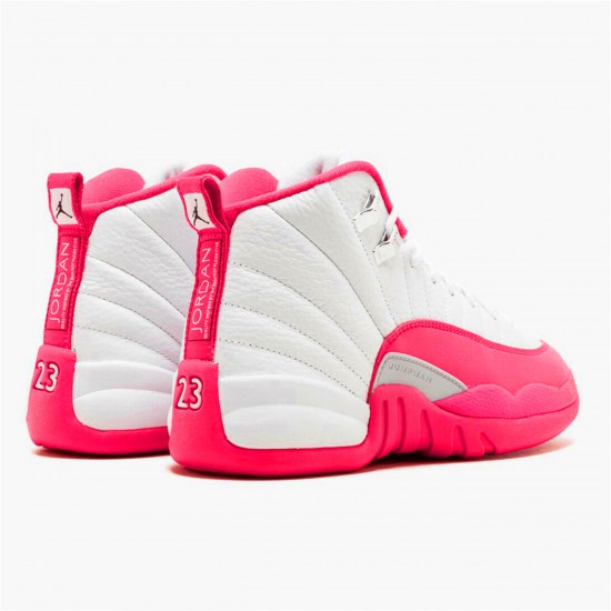 510815-109 Jordan 12 Retro Dynamic Pink Jordan Scarpe Donna