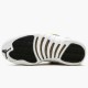 AO6068-007 Jordan 12 Retro Black Metallic Gold White Jordan Scarpe Donna/Uomo