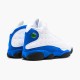 414571-117 Jordan 13 Retro White Hyper Royal Black Jordan Scarpe Uomo