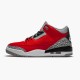 CU2277-600 Jordan 3 Retro Fire Red Cement (Nike Chi) Jordan Scarpe Uomo