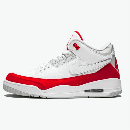 CJ0939-100 Jordan 3 Retro Tinker White University Red Jordan Scarpe Uomo