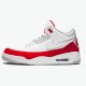 CJ0939-100 Jordan 3 Retro Tinker White University Red Jordan Scarpe Uomo