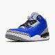 CT8532-400 Jordan 3 Retro Varsity Royal Cement Jordan Scarpe Donna/Uomo