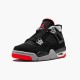 308497-060 Jordan 4 Retro Bred (2019) Jordan Scarpe Donna/Uomo