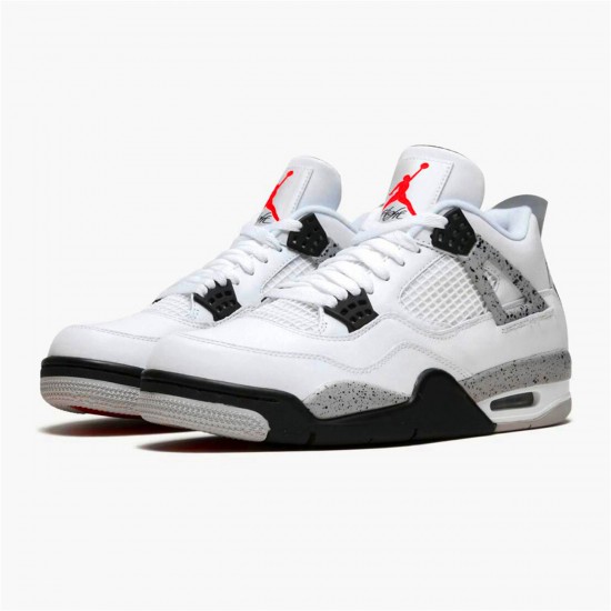 840606-192 Jordan 4 Retro White Cement (2016) Jordan Scarpe Uomo