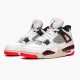 308497-116 Jordan 4 Retro Flight Nostalgia Jordan Scarpe Donna/Uomo