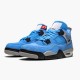 CT8527-400 Jordan 4 Retro University Blue Jordan Scarpe Donna/Uomo