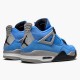 CT8527-400 Jordan 4 Retro University Blue Jordan Scarpe Donna/Uomo